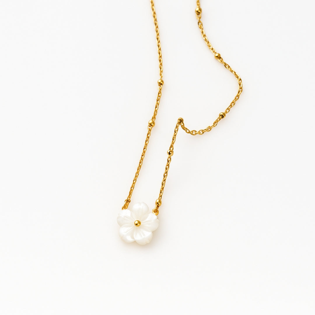 Noelia – Collar doble con perlas