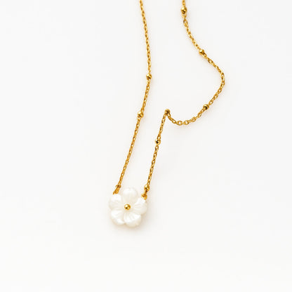 Noelia – Collar doble con perlas