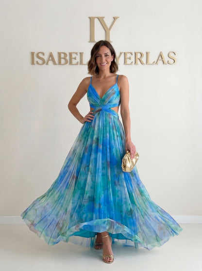 Vestido de ceremonia de tirantes