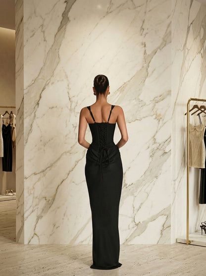 Sculpt Pleated Allegr Dress