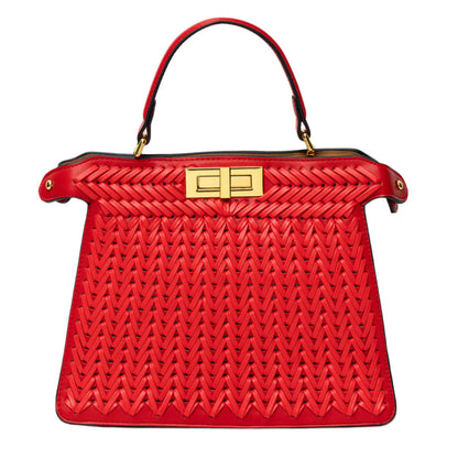 Jimena – Bolso trenzado estructurado