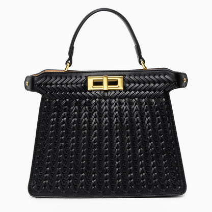 Jimena – Bolso trenzado estructurado