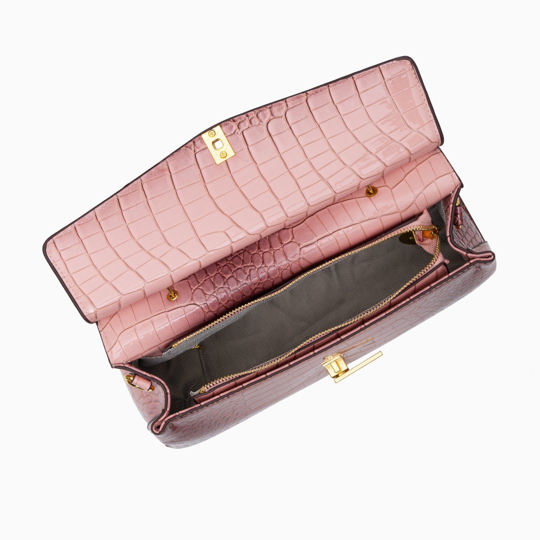 Adriana – Bolso estructurado con solapa