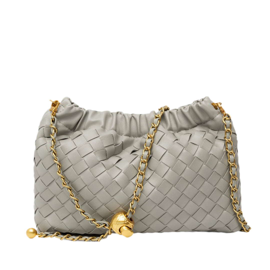 Miranda – Bolso trenzado con cadena