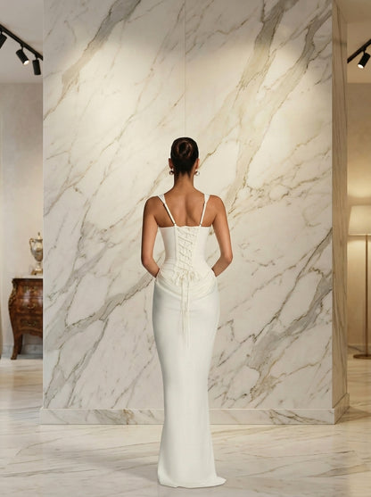 Sculpt Pleated Allegr Dress