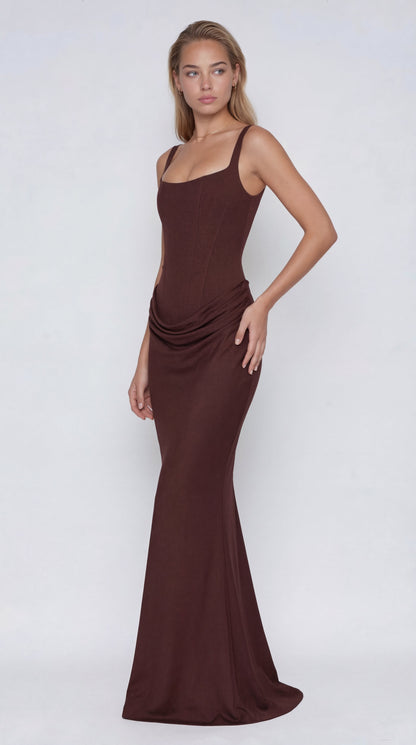 Sculpt Pleated Allegr Dress
