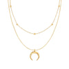 Luna – Collar doble con luna