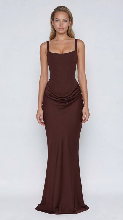 Sculpt Pleated Allegr Dress
