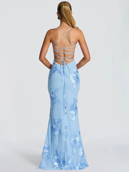 Lila | Corte Sirena y Espalda Descubierta