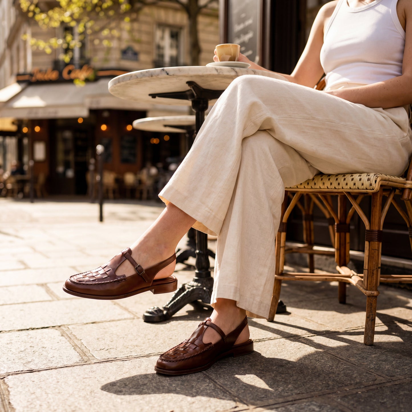 Sandalias palermo en piel