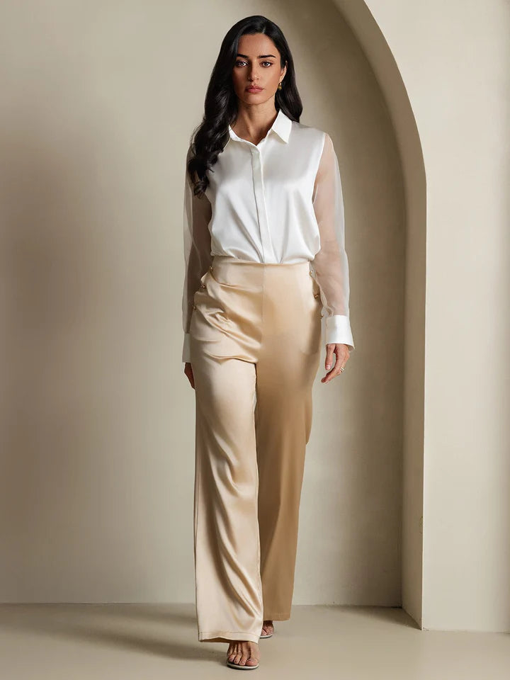 Blusa Verona de Tul Traslúcido