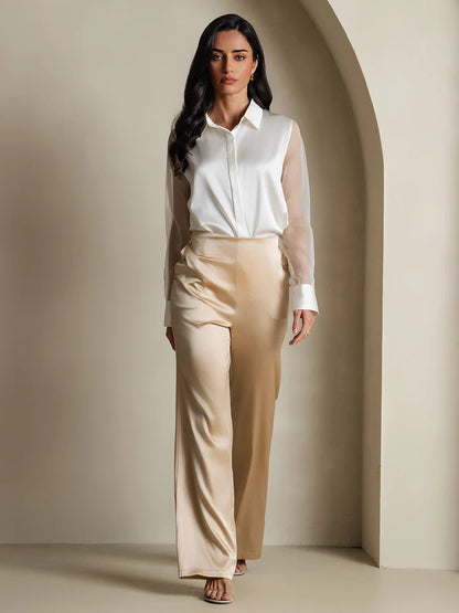 Blusa Verona de Tul Traslúcido
