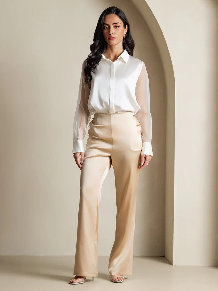 Blusa Verona de Tul Traslúcido