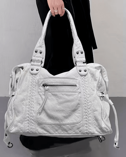ISABEL | Bolso de Hombro Tejido Vintage