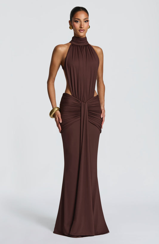 Silk Aura | Vestido largo gala