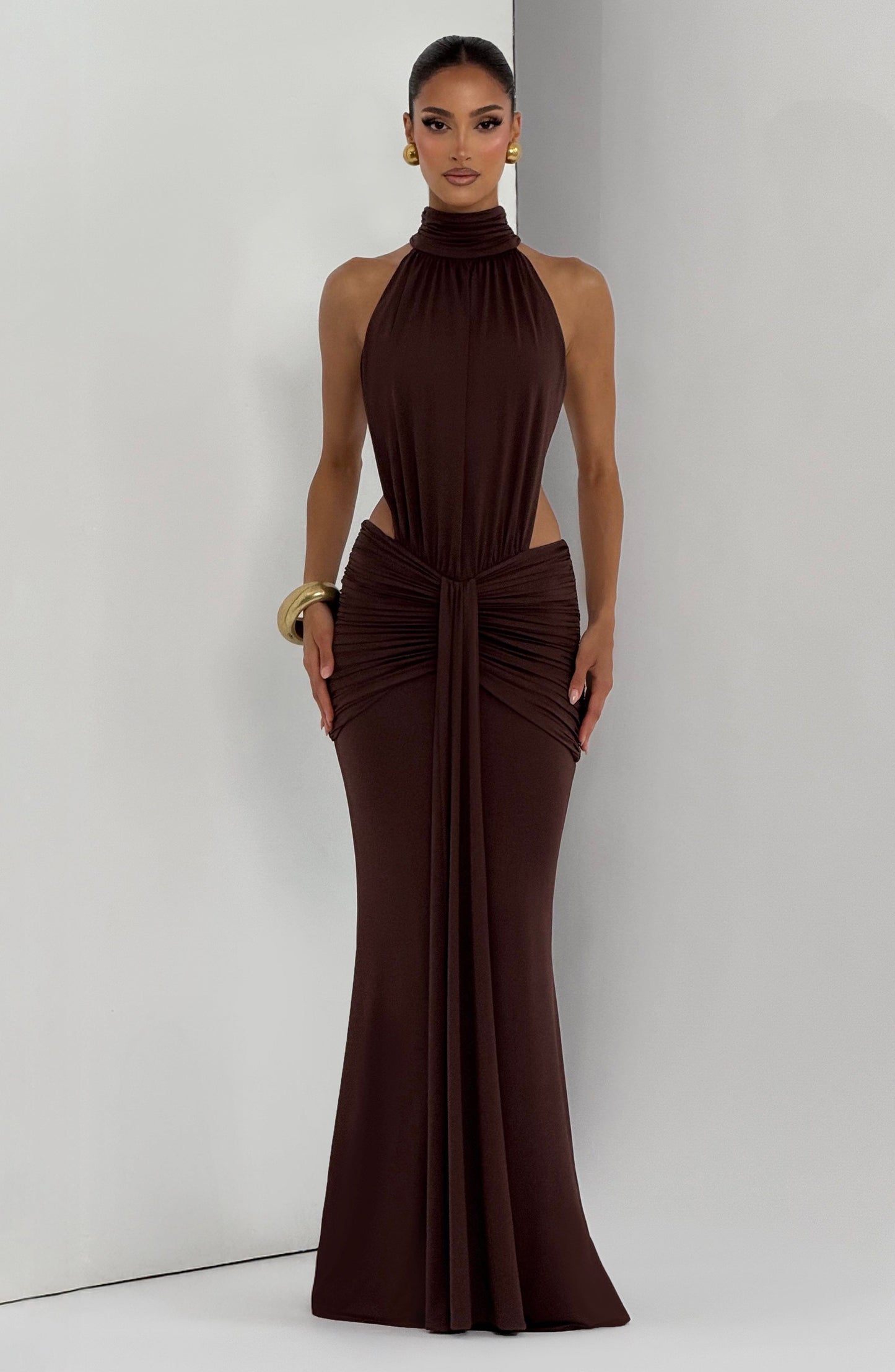 Silk Aura | Vestido largo gala
