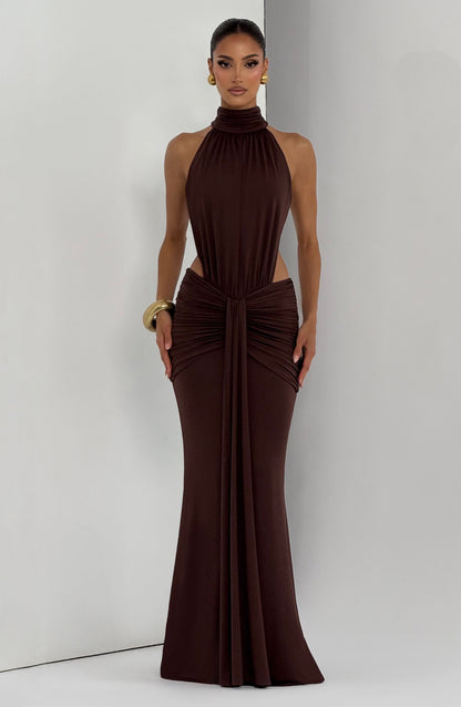 Silk Aura | Vestido largo gala